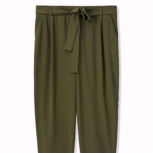 ISO Torrid Olive Tie Front Pant Size 0